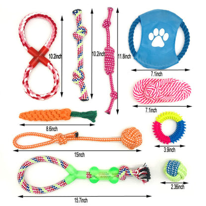 Pet Cotton Rope Dog Bite Resistant Toy