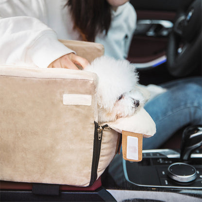 Car Safety Cat Dog Bed Travel Central Control Pet Seat Transport Dog Carrier