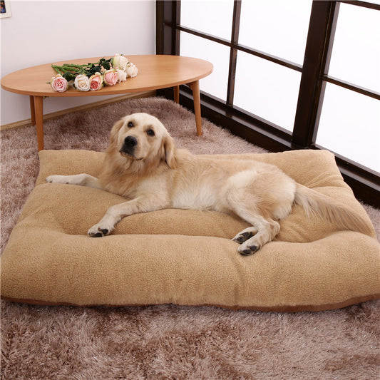 Warm And Thick Large Dog Golden Retriever Pet Bed