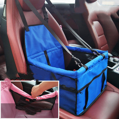Basket Buckle With Cat And Dog Bag, Pet Car Seat, Anti-dirty Seat, Thickened Corgi Cushion Box