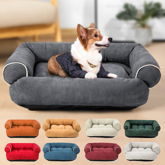 Dog Sofa Bed Sleeping Bag Kennel Cat Puppy Sofa Bed Pet House Winter Warm Beds Cushion