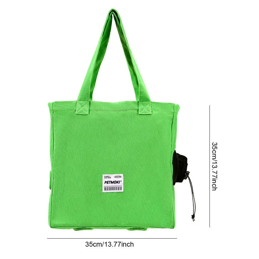 Large Capacity Pet Cat Bag Multifunctional Breathable Dog Canvas