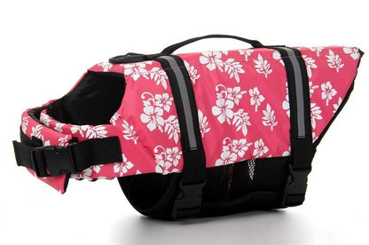 Pet swimwear cute dog life jacket dog swimwear