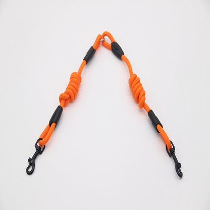Double traction rope dog walking training