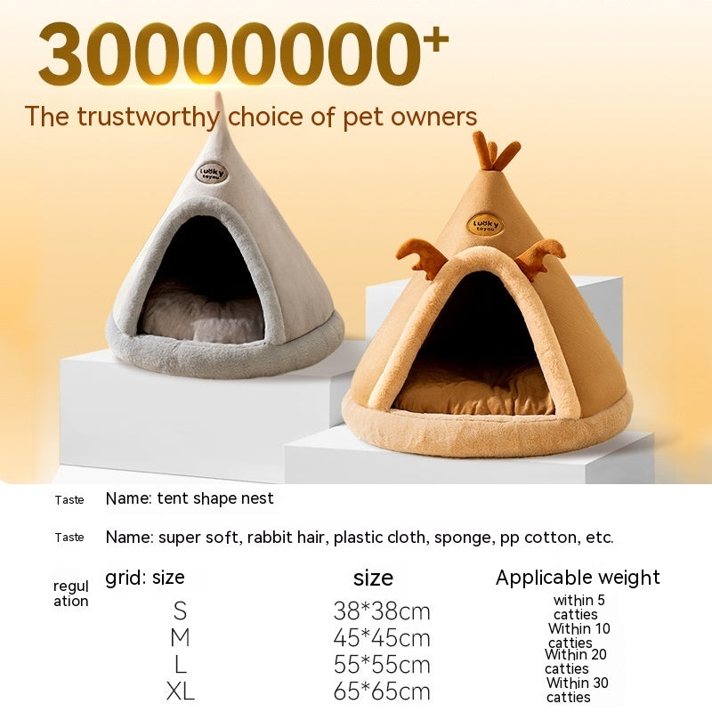 Christmas Autumn And Winter Dog Elk Tent Mongolian Bag Kennel