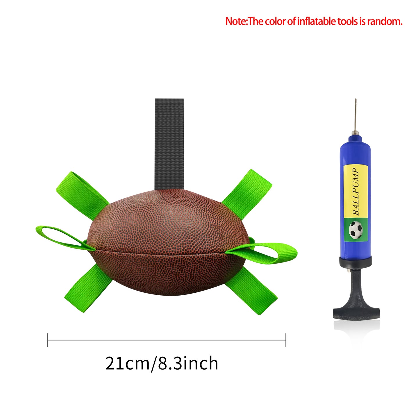 Interactive Dog Football Toy Soccer Ball Inflated Training Toy