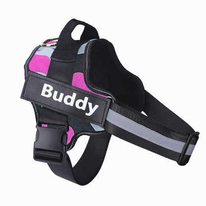 Personalized Dog Harness NO PULL Reflective Breathable Adjustable Harness