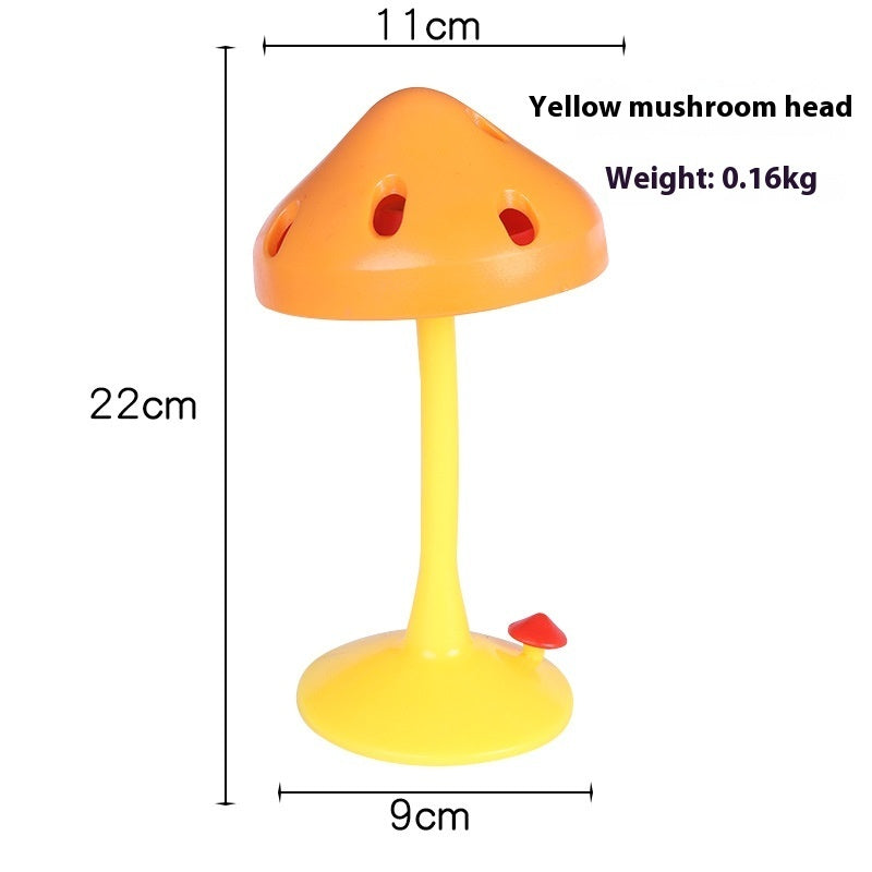 Pet Cat Bite Rotating Mushroom Relieving Stuffy Toy