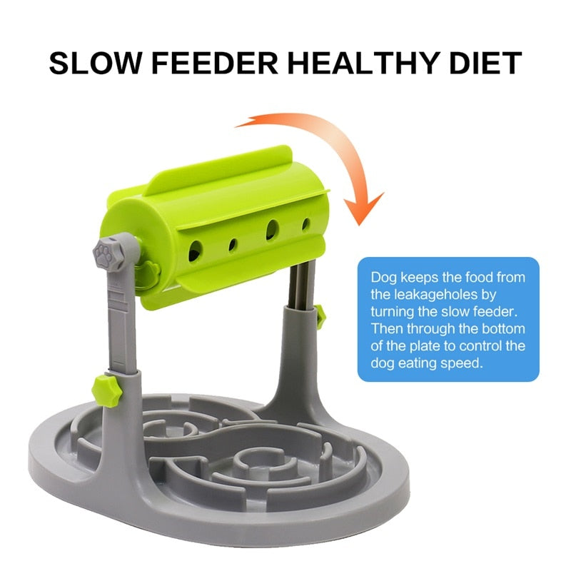 Pet Dog Toy Slow Feeders Healthy Diet Interactive Dog Toys