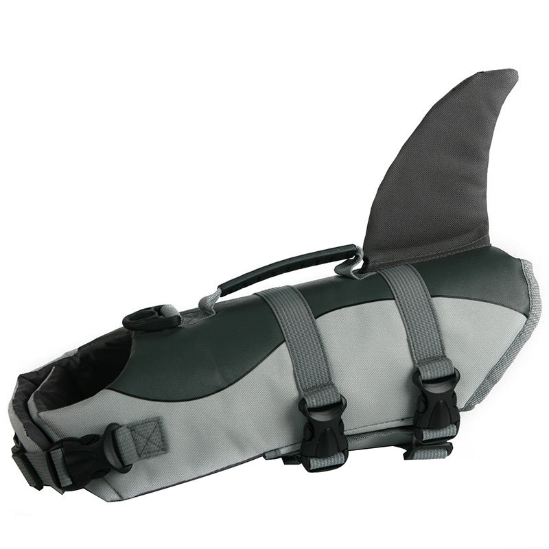 Mermaid Shark Pet Dog Swimming Life Vest Swimwear