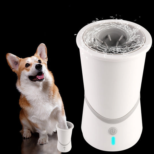 Pet electric foot washer