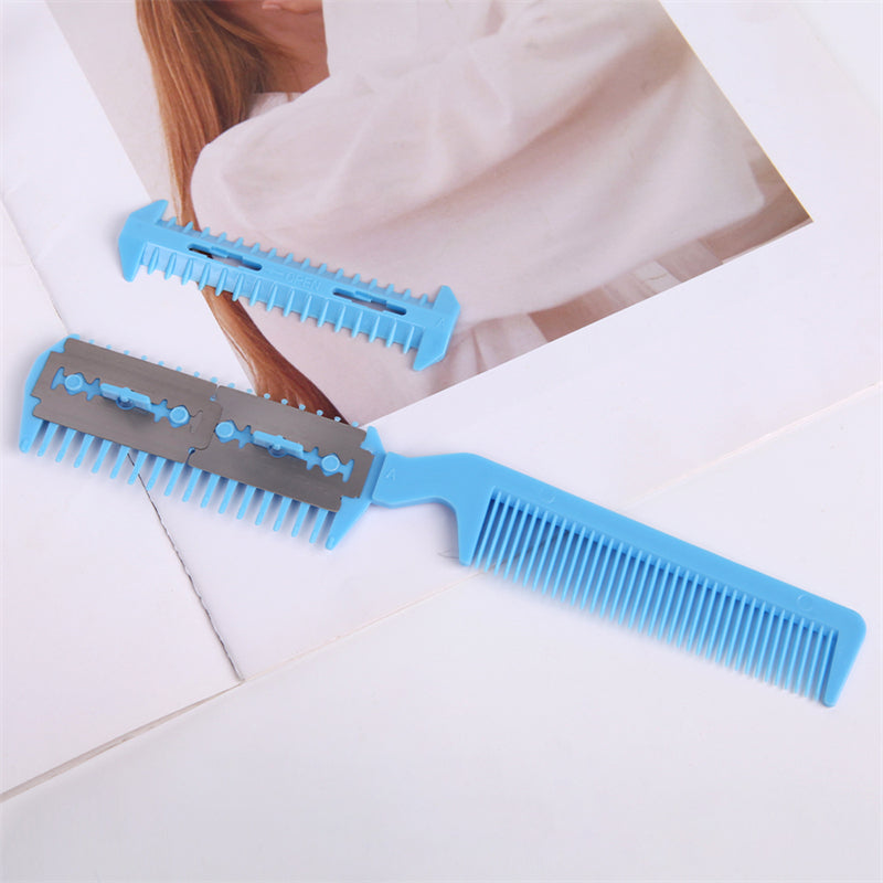 Pet Two-sided Sharpening Comb With Its Own Blade Pet Hair Trimmer