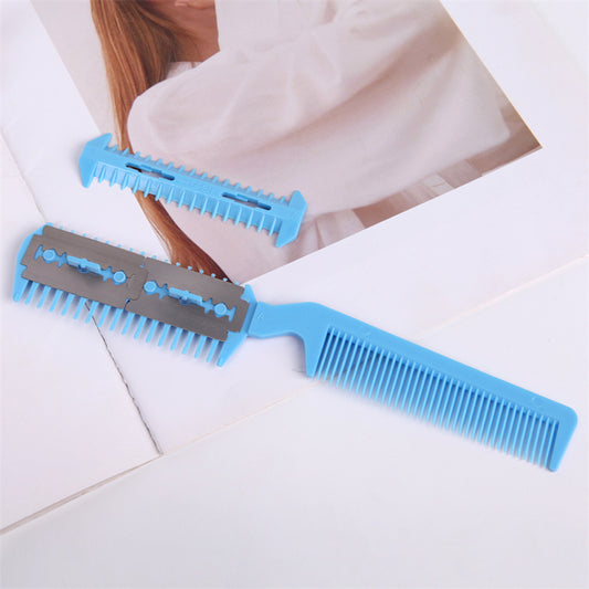 Pet Two-sided Sharpening Comb With Its Own Blade Pet Hair Trimmer