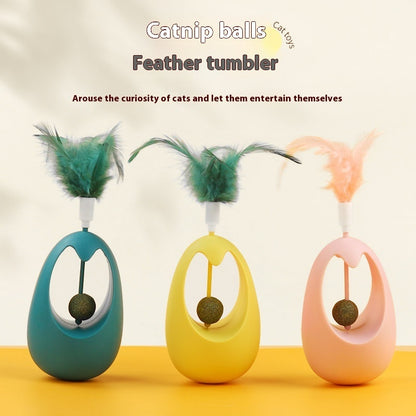Catnip Ball Tumbler Pet Teaser Molar Pet Toy