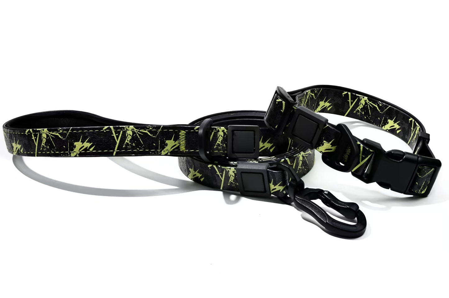 UV Printing Camouflage Embossed Pet Leash Set