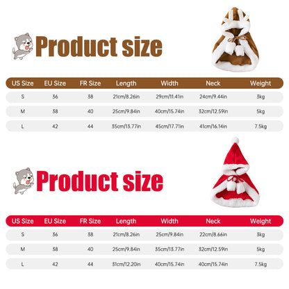 Cat Christmas Outfits Dog Cat Santa Claus Outfit