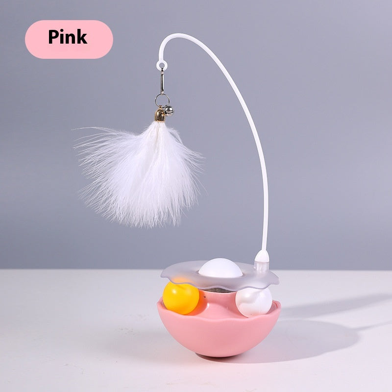 Cat Interactive Toy Funny Tumbler Toy Kitten Exercise Catching