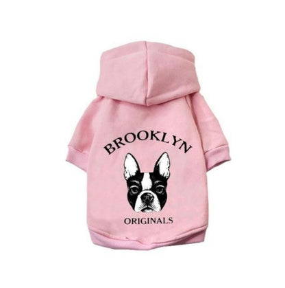 Winter Warm Dog Clothes Cotton Hoodie