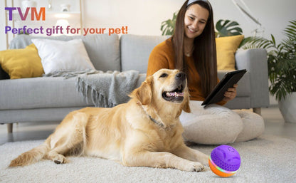 Interactive Dog Toys Ball, Automatic Rolling Toy, Lively Pet Ball