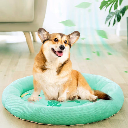 Cooling Dog Bed Soft Summer Ice Pet Pad Cushion
