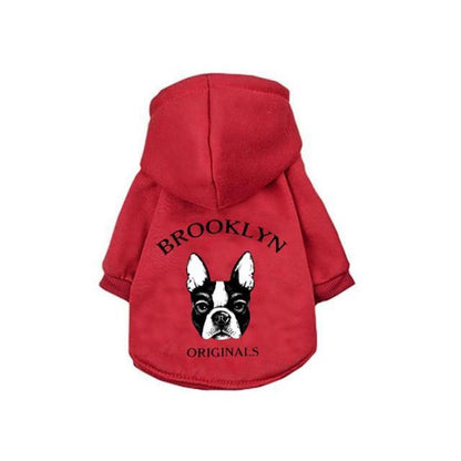 Winter Warm Dog Clothes Cotton Hoodie