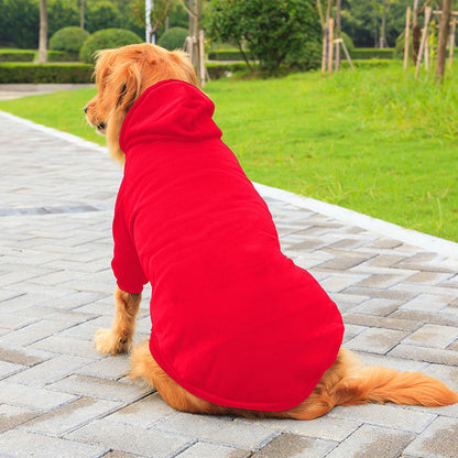 Solid Color Dog Clothes Pet Clothing Apparel Sweaters