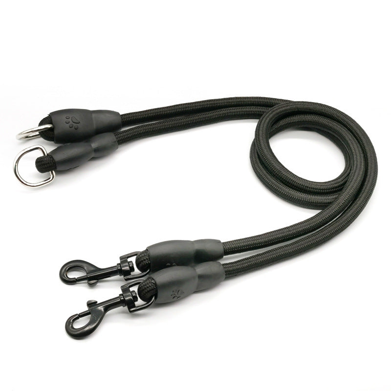 Large, Medium And Small Dogs Removable Two Traction Rope