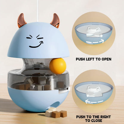 Cat Ball Toy Interactive Treat Dispenser Toy