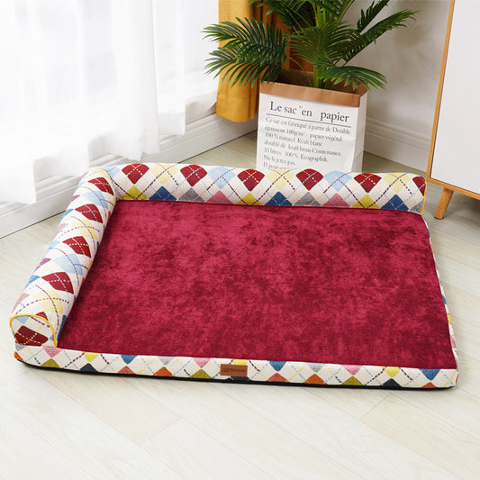 Autumn Winter Removable And Washable Dog Bed