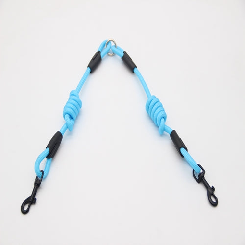 Double traction rope dog walking training