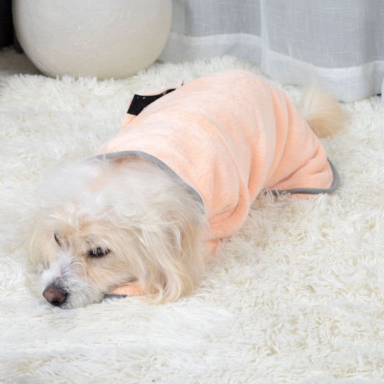 Quick-drying Pet Absorbent Towel Dog Bathrobe Pet Dog Bath Towel