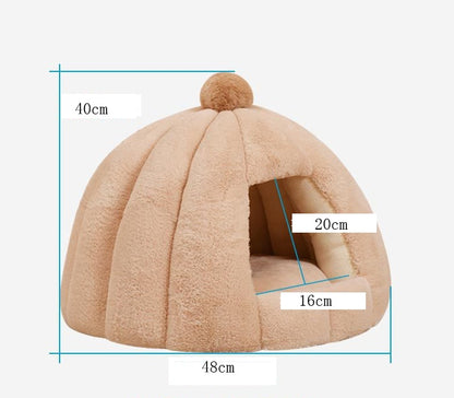 Pumpkin bag cat litter kennel