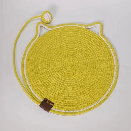 Braided Cotton Rope Cat Claw Mat Self Hi Ball One Piece Sleeping Mat