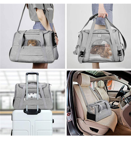 Dog Carrier Bags Portable Pet Cat Dog Backpack Breathable Carrier Bag