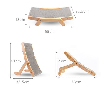 Deformation Cat Bed Vertical Corrugated Paper Grinding Claw