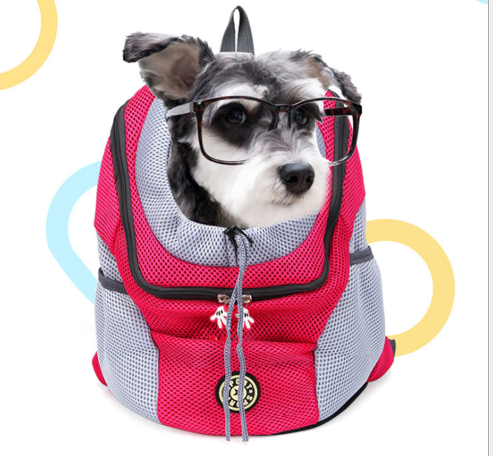 Pet Bag Shoulder Bag Portable Chest Backpack Cat and Dog Supplies