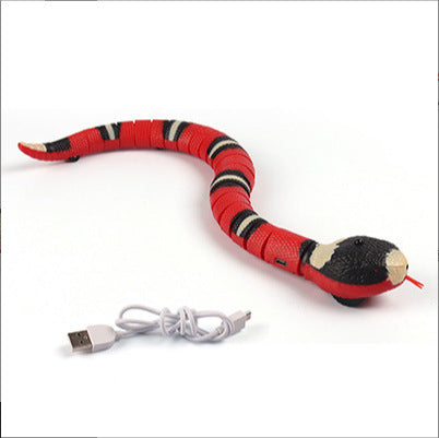 Remote Control Electric Toys Silver Ring Snake