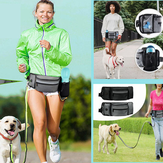 Multifunctional Running Out Walking Dog Training Pet Fanny Pack