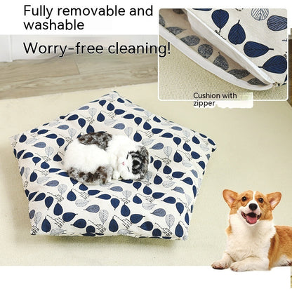 Pet Tent Cat House Removable And Washable Kennel Cat