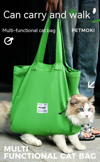 Large Capacity Pet Cat Bag Multifunctional Breathable Dog Canvas