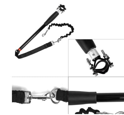 Bicycle Walking Dog Leash Dog Chain Loading and Unloading