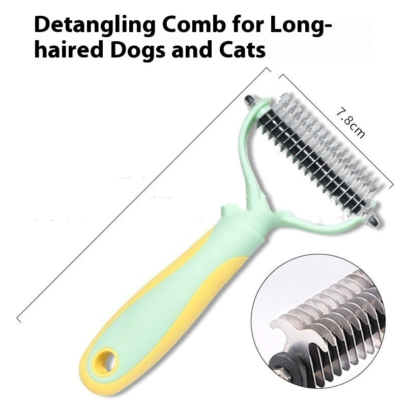 Pets Fur Knot Cutter Dog Grooming Shedding Tools