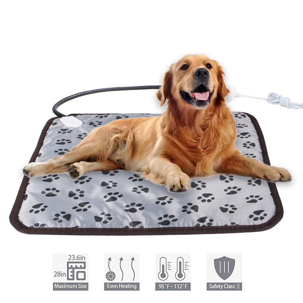 Pet Heating Pad For Dog Cat Heat Mat Indoor Electric Dog Heated