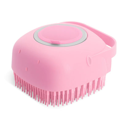 Pet Dog Shampoo Massager Brush Cat Massage Comb Grooming