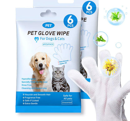 Pet Disposable Gloves Dog Cleaning Dry Cleaning Gloves