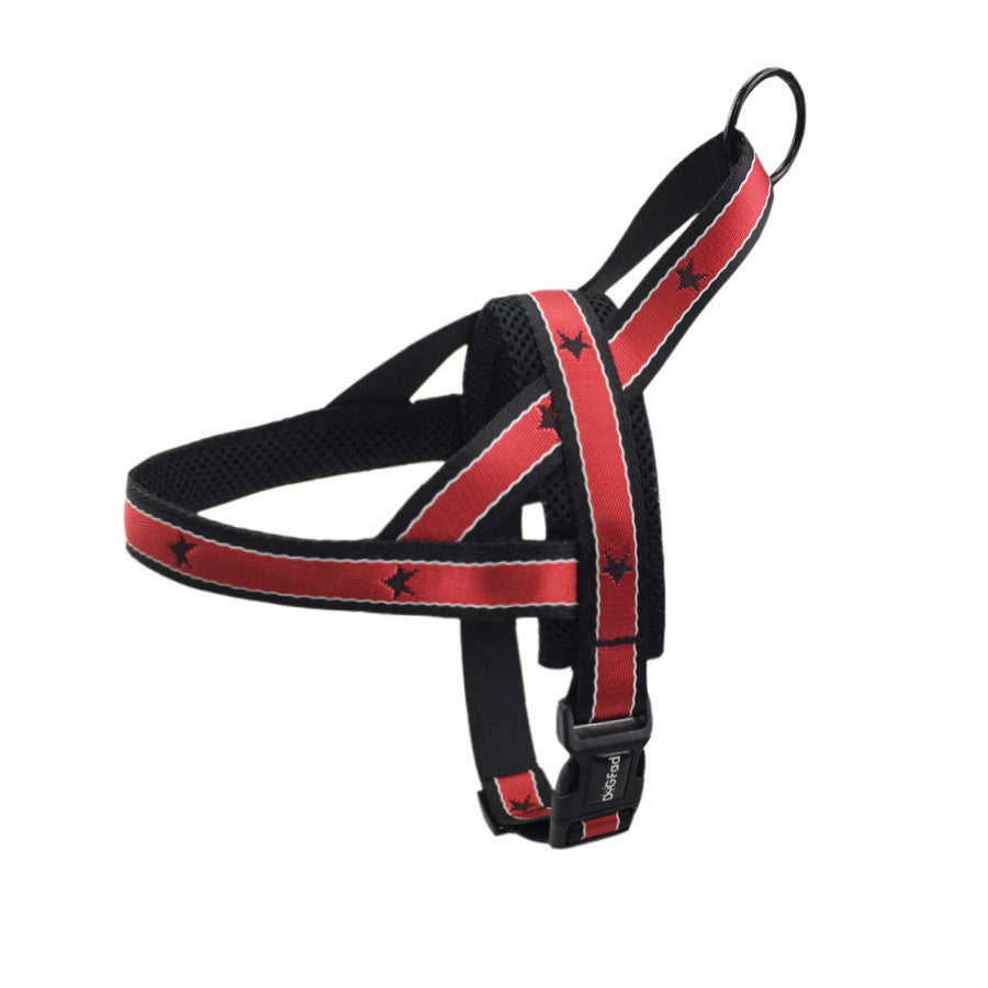 Chest band for medium and large dogs