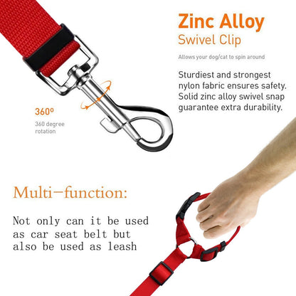 Pet safety leash