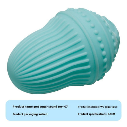 Pet Sound Rubber Simulation Bite-resistant Ball