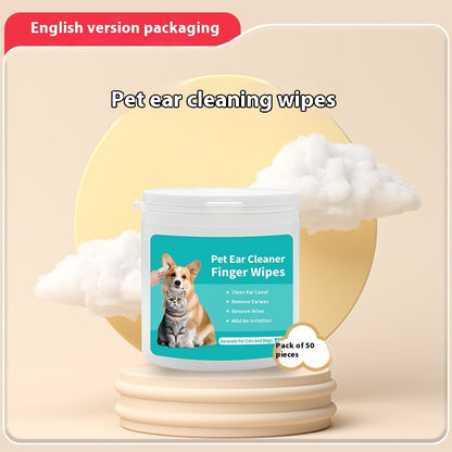 Disposable Pet Cleaning Products Teeth Cleaning Wipes