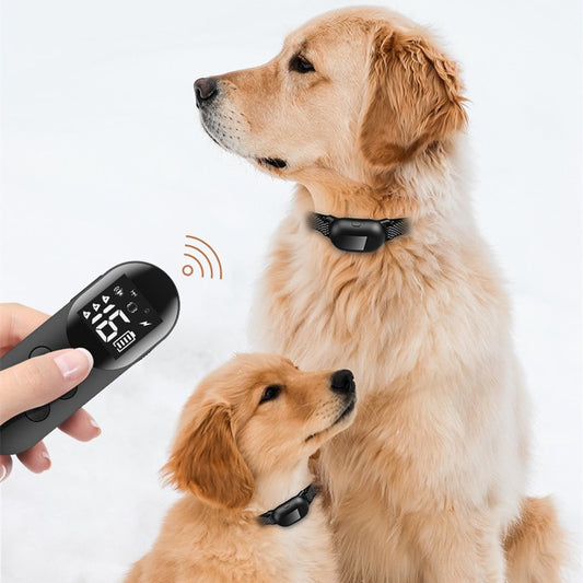 Pet Training Simple Remote Control Dog Trainer Bark Stopper
